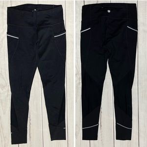 Athleta black activewear leggings size S